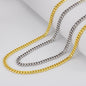 To My Amazing Husband Cuban Link Chain Necklace w/Message Card