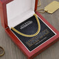 To My Amazing Husband Cuban Link Chain Necklace