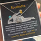 To My Soulmate Gift Necklace with Gift Card