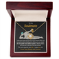 To My Soulmate Gift Necklace with Gift Card