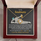 To My Soulmate Gift Necklace with Gift Card