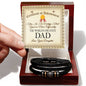 To The World's Greatest Dad Bracelet with Certifiicate of Achievement Message Card
