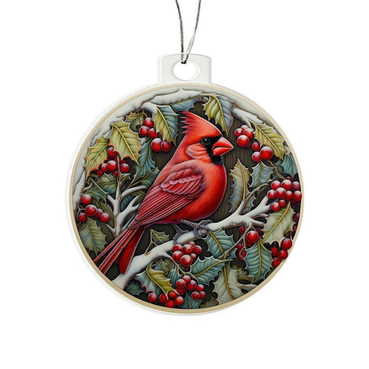 Cardinal Ornament