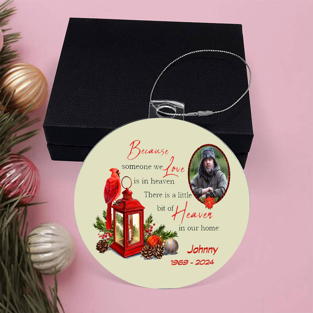 Personalized Memorial Christmas Ornament
