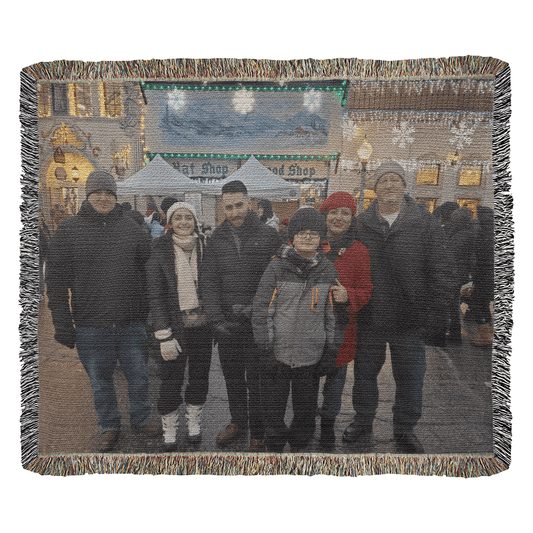 Heirloom Photo Woven BlanketLandscape