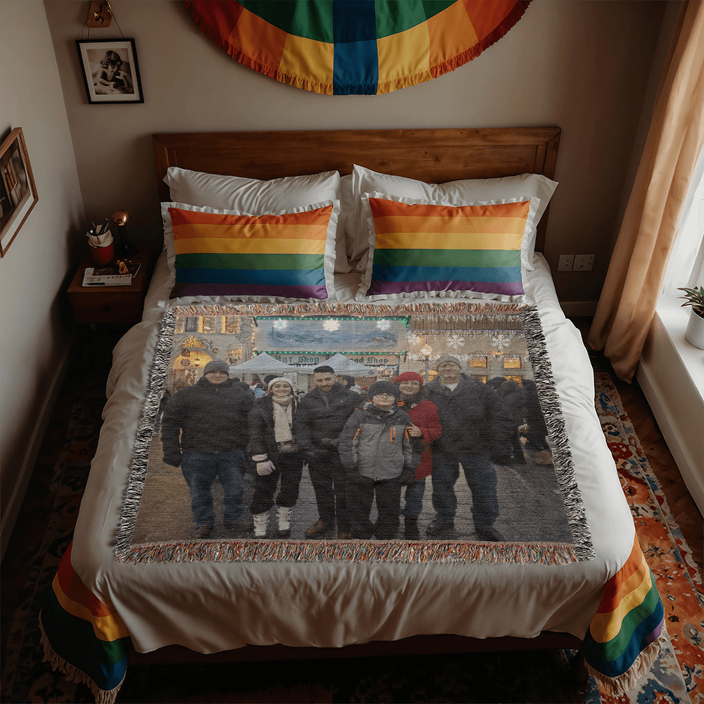 Heirloom Photo Woven BlanketLandscape