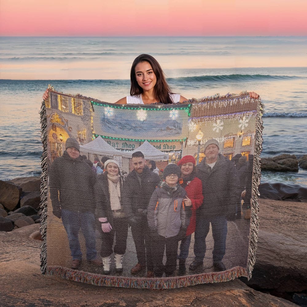 Heirloom Photo Woven BlanketLandscape