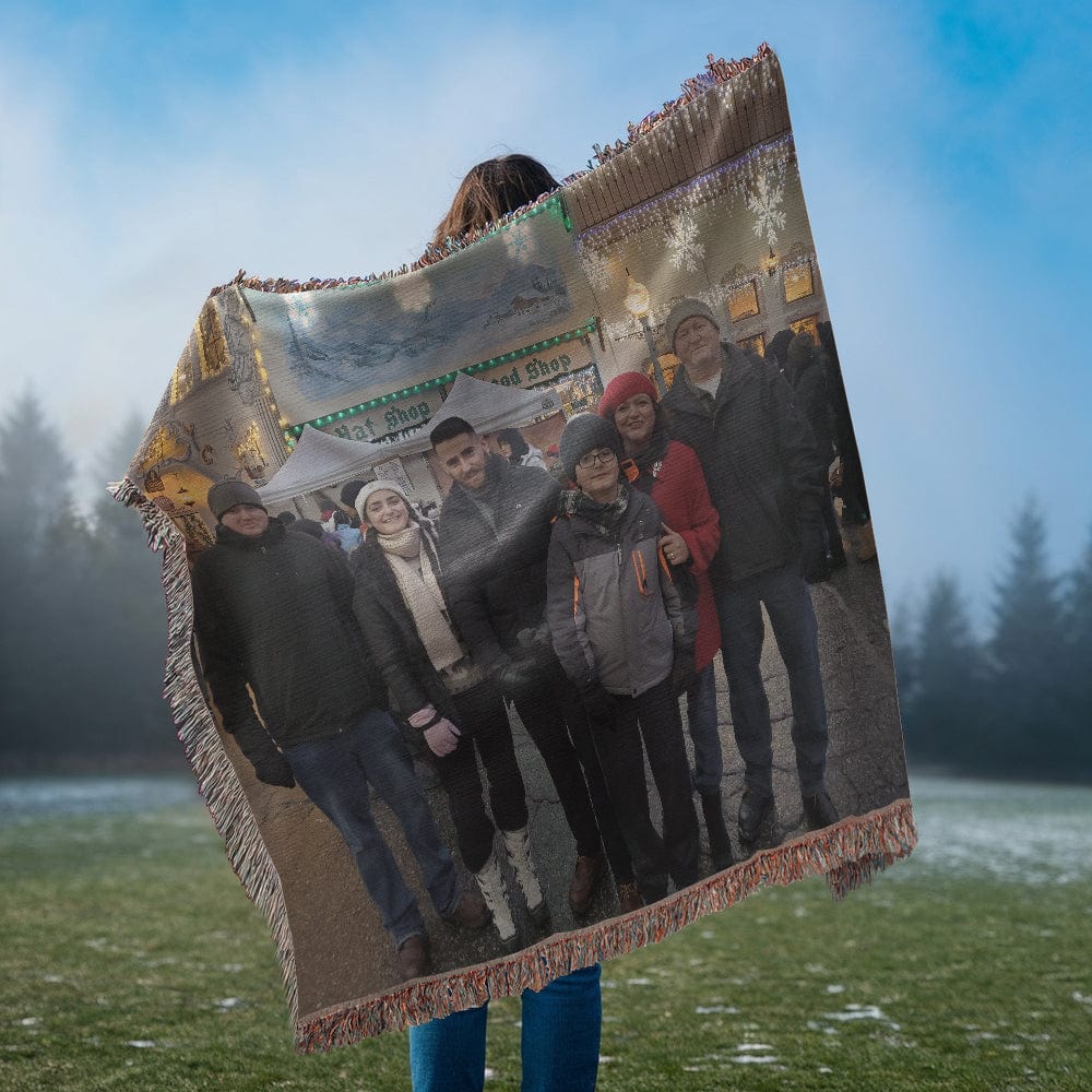 Heirloom Photo Woven BlanketLandscape