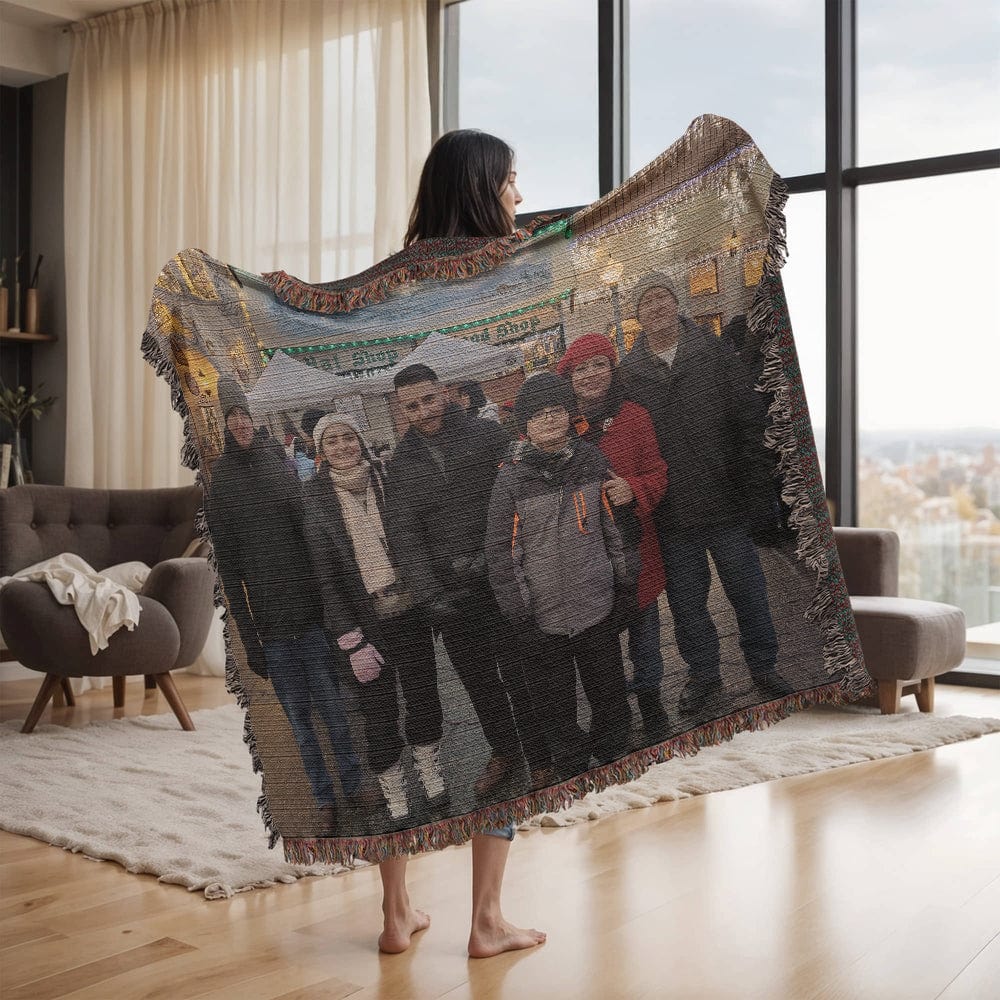 Heirloom Photo Woven BlanketLandscape