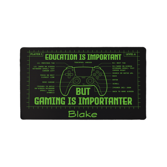 Personalized Gamer Mat