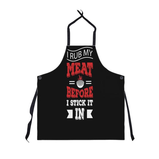 I rub my meat Apron