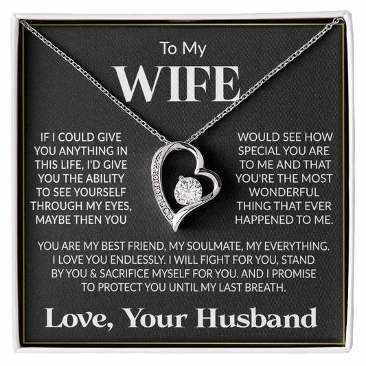 To My Wife Gift Necklace