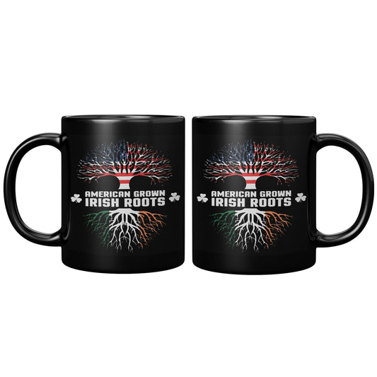 American Grown with Irish roots Mug