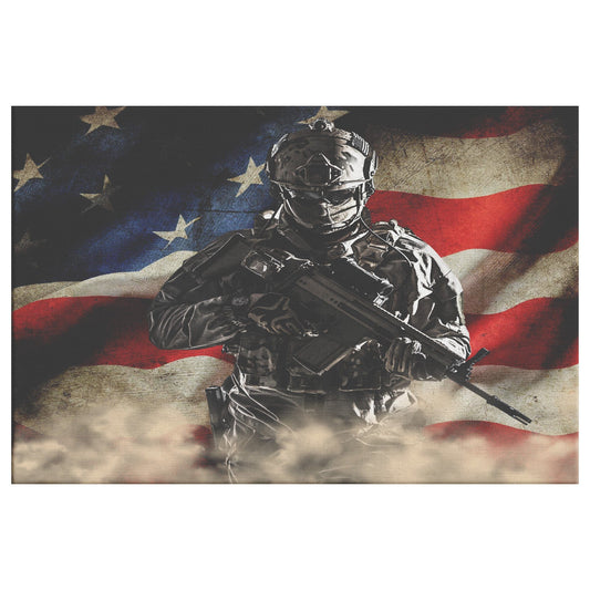 American Soldier Canvas