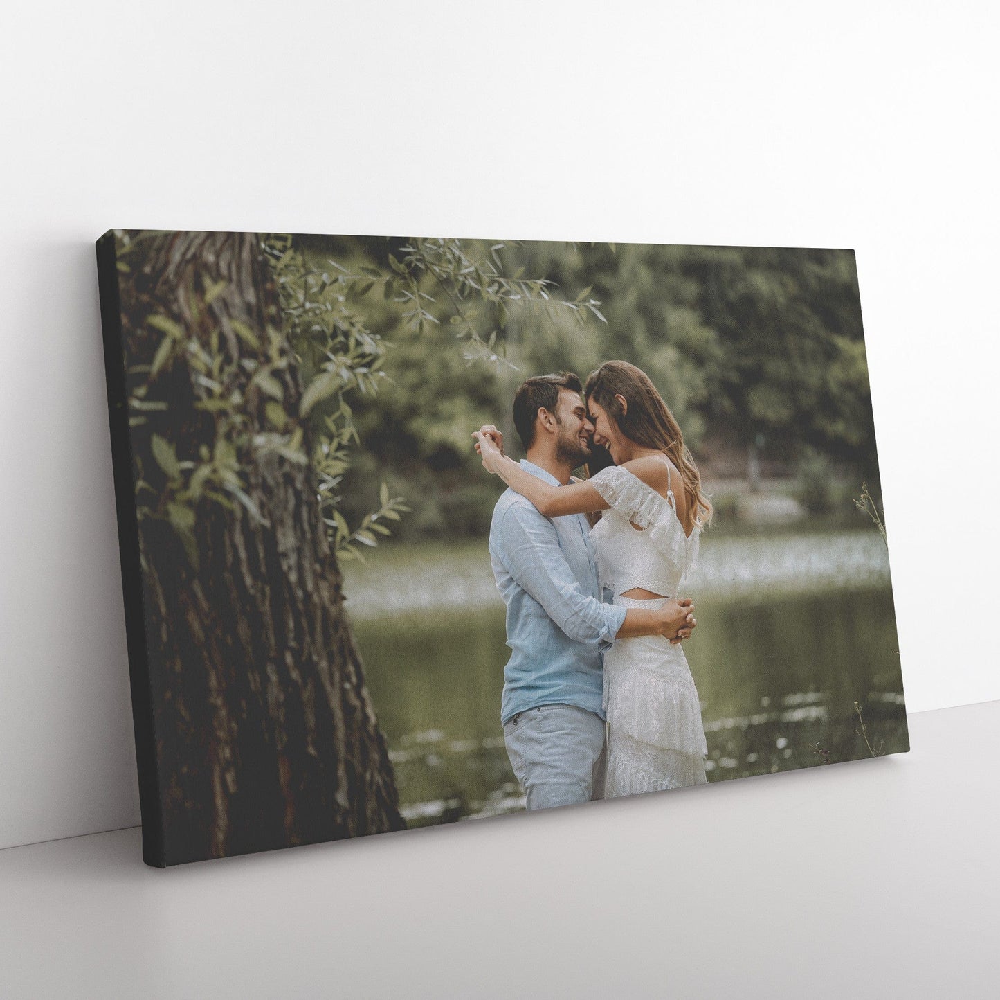 Couple Photo To Canvas Print / Canvas Wall Art