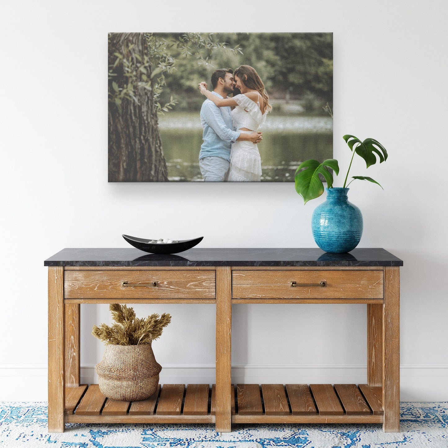 Couple Photo To Canvas Print / Canvas Wall Art