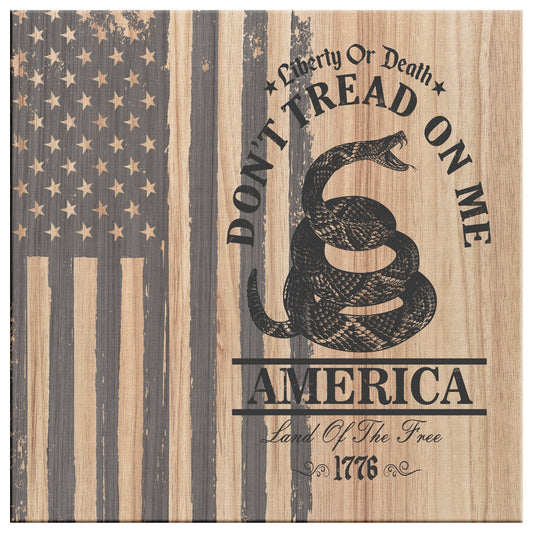 Don't Tread On Me Canvas