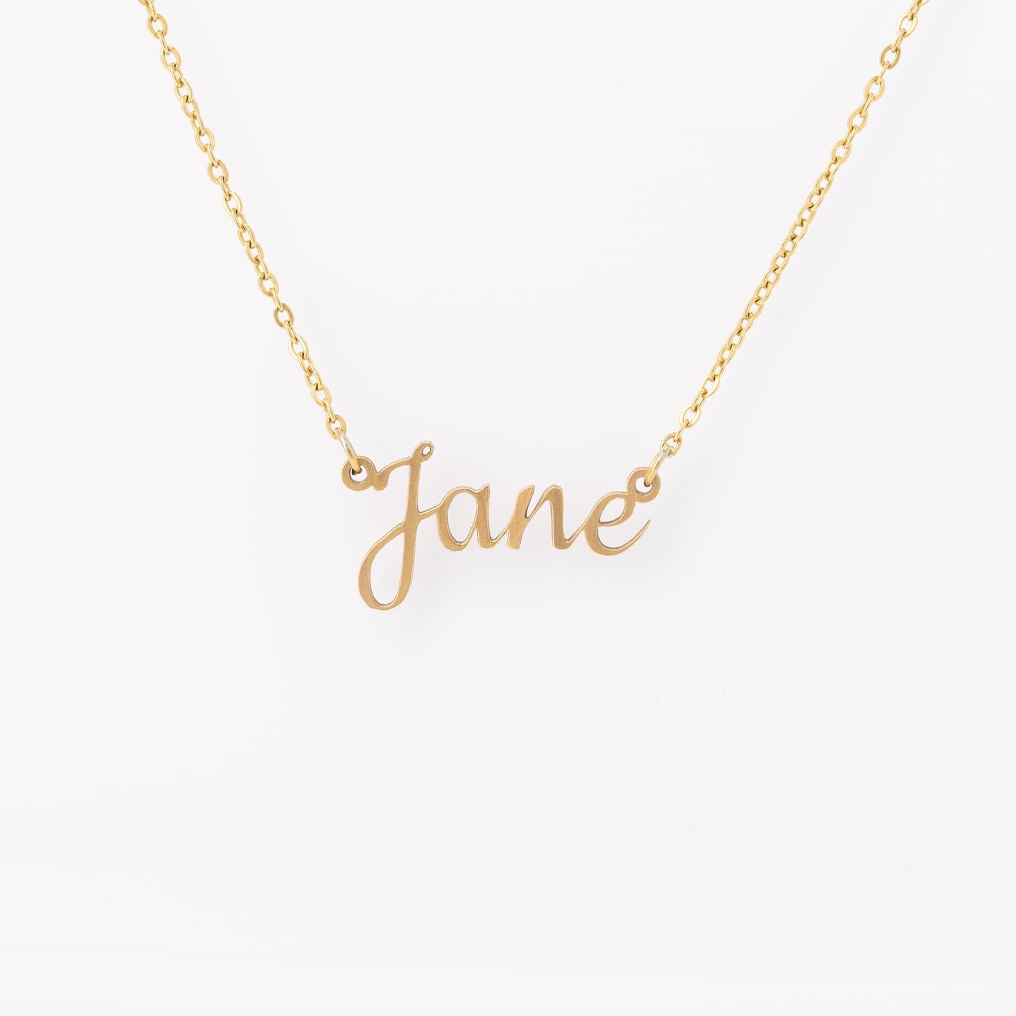Personalized Women's Name Necklace