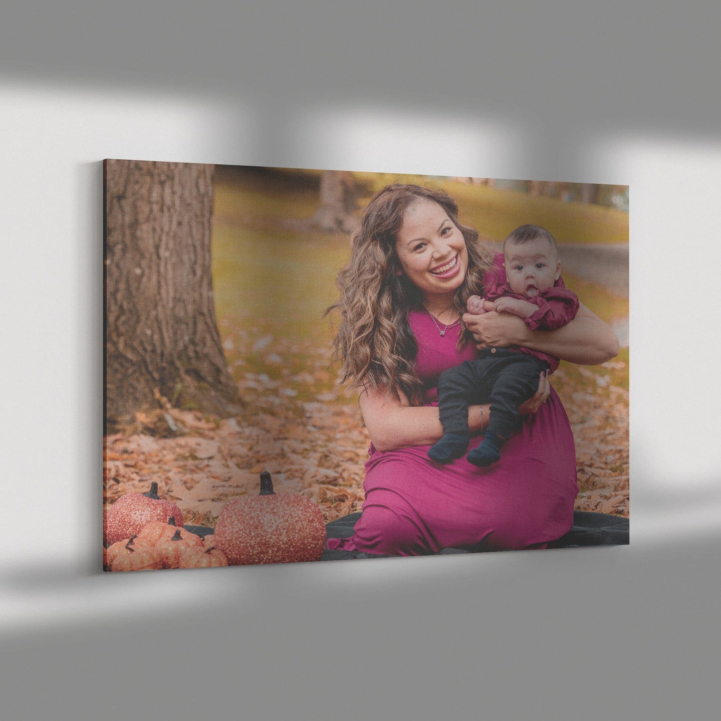Photo to Canvas Mom and Son Canvas Wall Art