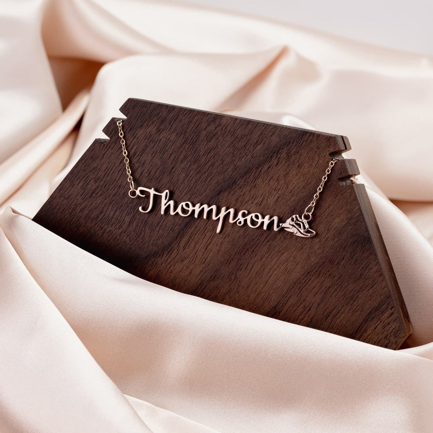 Sports Mom Name Necklace  Basketball, Baseball, Soccer, Tennis, Golf, Football, Volleyball, Track, and Cheer