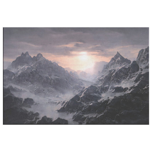 Winter Mountain Landscape