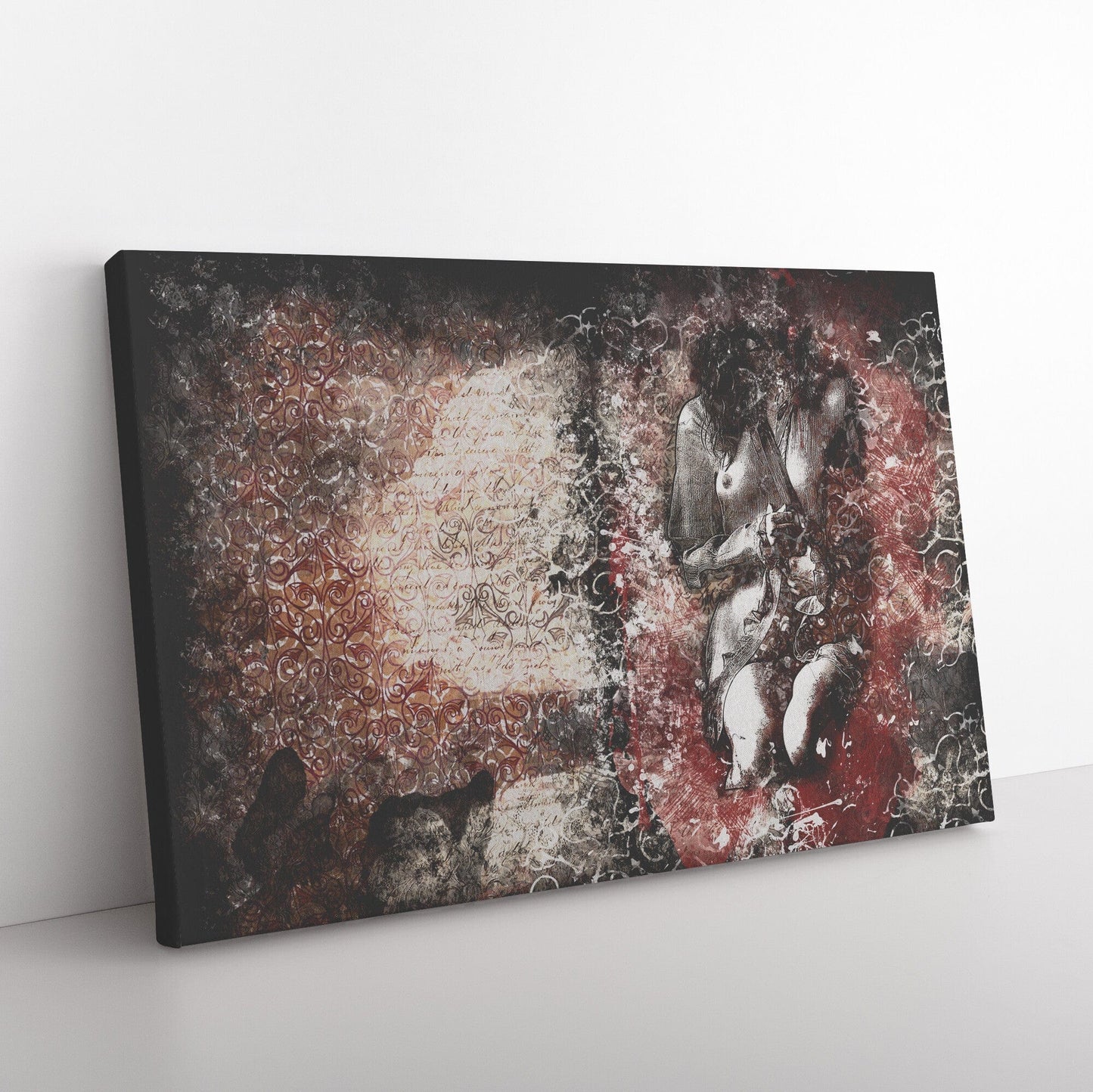 Woman Abstract Canvas wall art