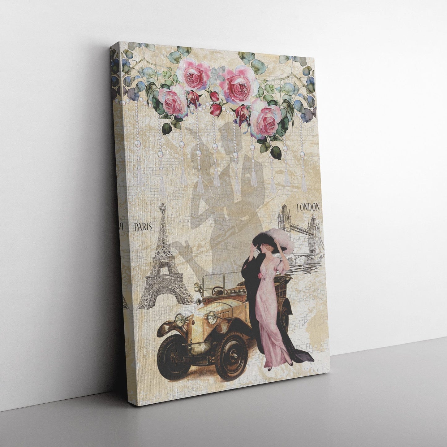 Woman in Paris and London
