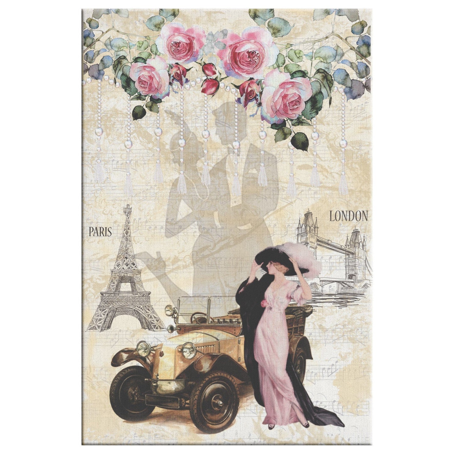 Woman in Paris and London