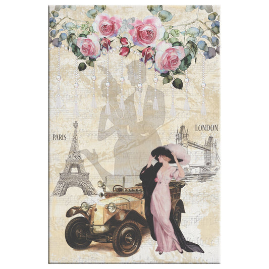Woman in Paris and London