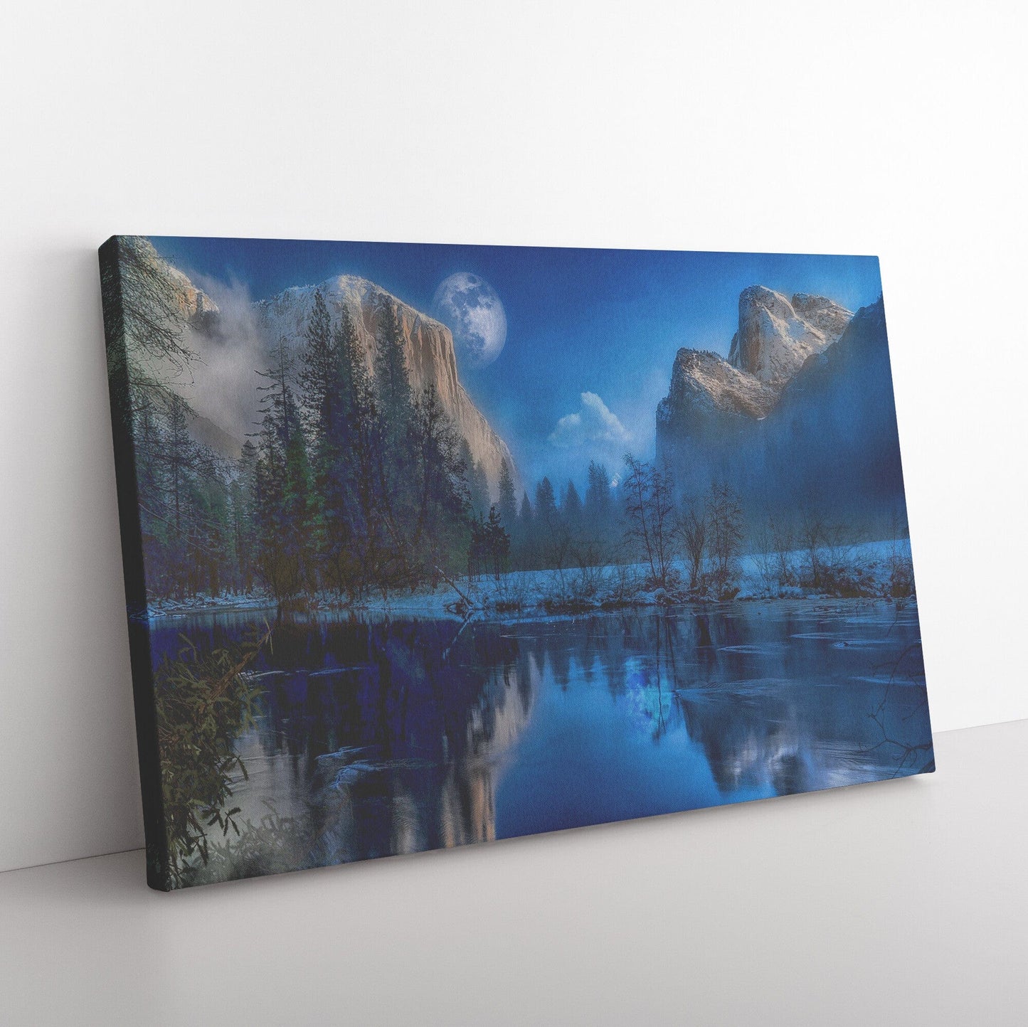Yellowstone night river