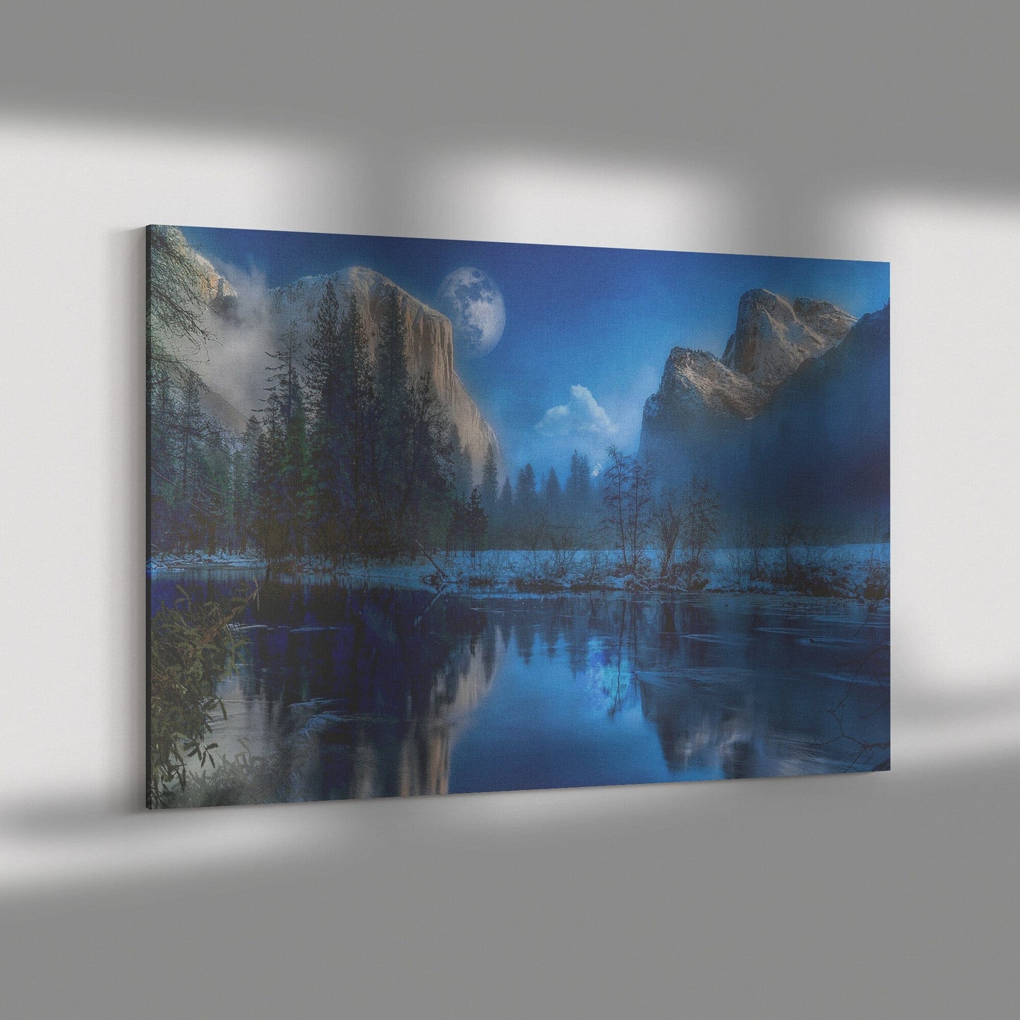 Yellowstone night river