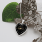 Luxury Necklace Heart Pendant, To My Amazing Mom Gift Necklace