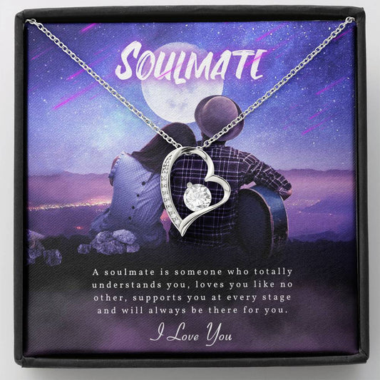 LOVE YOU LIKE NO OTHER - CARD Heart Pendant / Forever Love Necklace / Gift For Wife / Gift For Future Wife / Anniversary Gifts