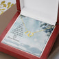 LUKE 211 10K Yellow Gold Hearts Necklace with 18Pave Set Diamonds