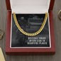 Cuban Link Chain Necklace, 14K Yellow Gold Over Stainless Steel