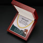 Cuban Link Chain Necklace, 14K Yellow Gold Over Stainless Steel