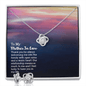 Mother In Law Love Knot Earring & Necklace Set