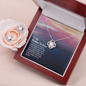 Mother In Law Love Knot Earring & Necklace Set