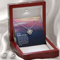 Mother In Law Love Knot Earring & Necklace Set