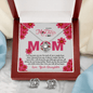 I AM BECAUSE YOU ARE - CARD Love Knot Earring & Necklace Set