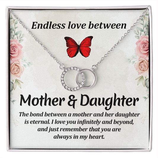 Perfect Pair Necklace for Daughter / To My Daughter Necklace from Mom / The Bond Between a Mother and Her Daughter