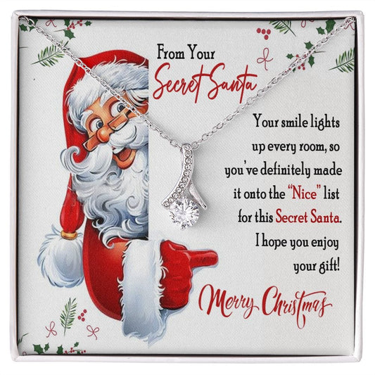 From Your Secret Santa Gift Necklace