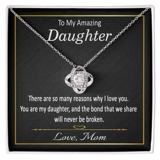 To My Amazing Daughter Necklace / To My Daughter from Mom