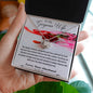 To My Gorgeous Wife Love Knot Necklace