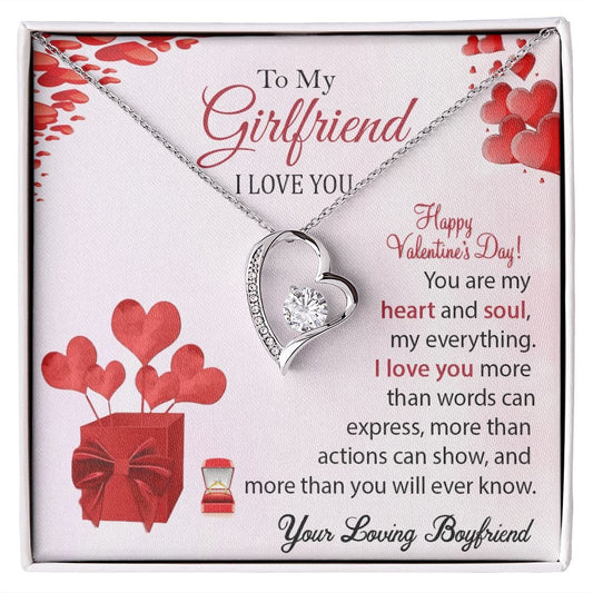 Valentine's Day Gift Necklace for Girlfriend