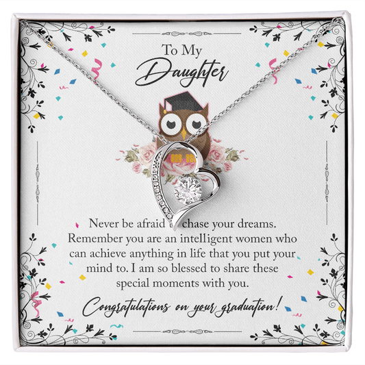 Class of 2023 Graduation Gift Necklace For Daughter, Graduation Gift from Mom and Dad, Daughter Gift for Graduation, Highschool Graduation, College Graduation