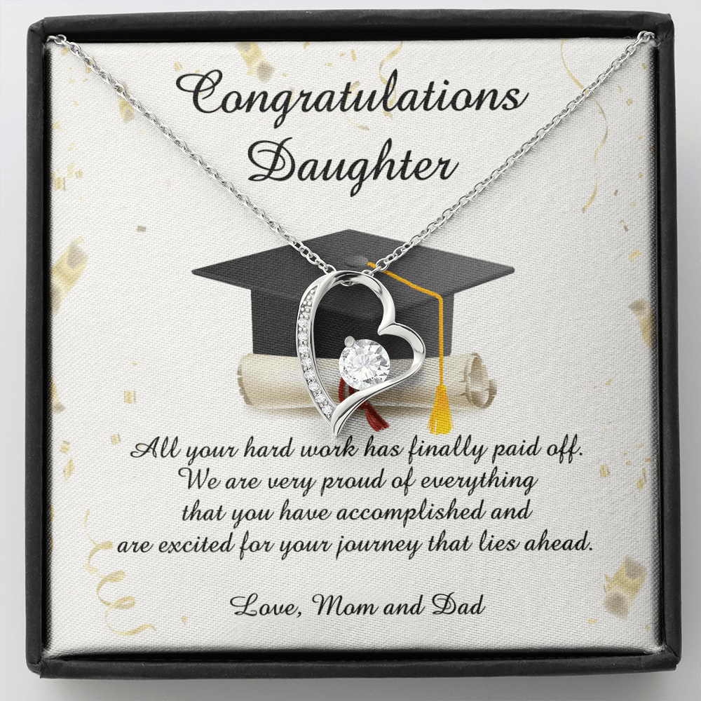 Class of 2023 Graduation Gift Necklace For Daughter, Graduation Gift from Mom and Dad, Daughter Gift for Graduation, Highschool Graduation, College Graduation