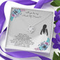 Love Knot Necklace / Maid Of Honor Gift Pendant / Gifts For Maid Of Honor