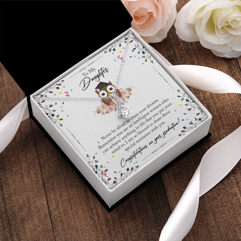 Class of 2023 Graduation Gift Necklace For Daughter, Graduation Gift from Mom and Dad, Daughter Gift for Graduation, Highschool Graduation, College Graduation