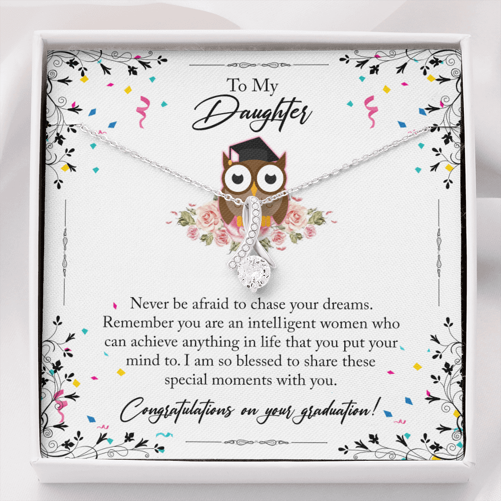 Class of 2023 Graduation Gift Necklace For Daughter, Graduation Gift from Mom and Dad, Daughter Gift for Graduation, Highschool Graduation, College Graduation